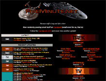 Tablet Screenshot of fiveminute.net